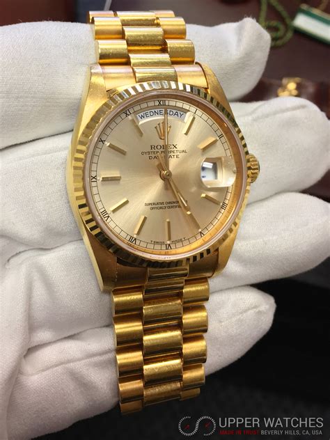 reloj rolex presidencial precio